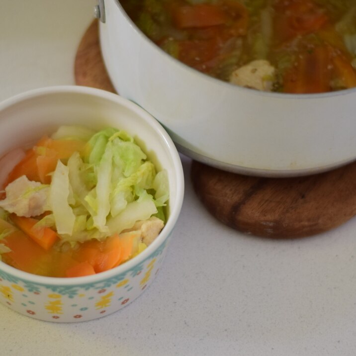 取り分け離乳食！お鍋のときのコツと豆知識